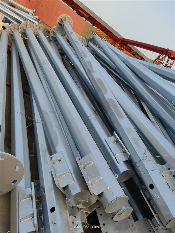 不喷塑监控杆红绿灯杆 (6)